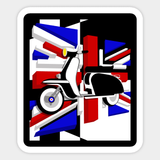 Scooter UK Sticker